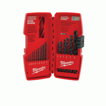 MILWAUKEE 15 pc. Thunderbolt Black Oxide Drill Bit Set