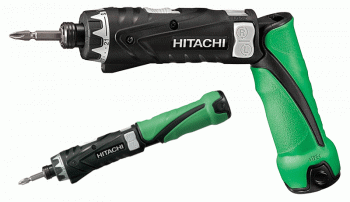 HITACHI Cordless 3.6V Lithium Ion Cordless Screwdriver w/ Built-In LED