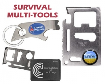 Survival Multi-Tool - Full Color Epoxy Dome