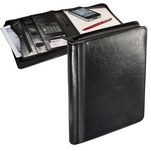 Leeman™ Alpha™ Zip Around Portfolio w/Tablet Case and Calculator