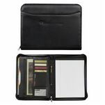 Millennium Leather Zippered Padfolio
