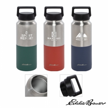 EDDIE BAUER MESA 32 OZ. 2-TONE VACUUM INSULATED WATER BOTTLE