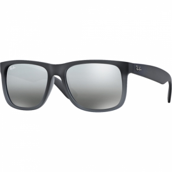 Ray-Ban® Justin Sunglasses - Grey/Silver Mirror