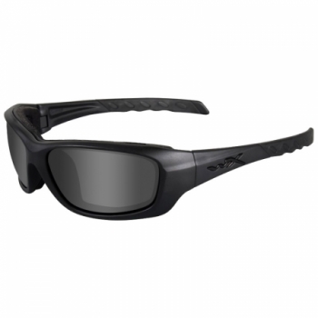 Wiley X Gravity Ballistic Sunglasses with Matte Black Frame and Smoke Grey Lens