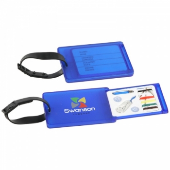 TRAVEL AID LUGGAGE TAG & SEWING KIT
