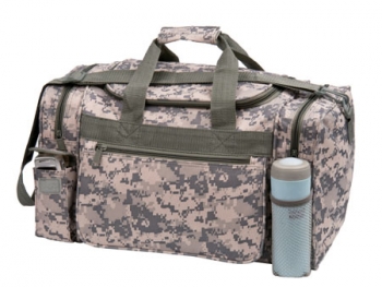 Camo Duffel bag with military imprint