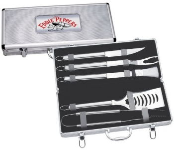 5 Piece Deluxe BBQ Set