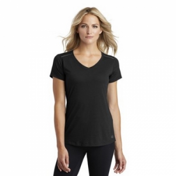 OGIO® ENDURANCE Ladies' Peak V-Neck Tee