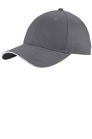 Port & Company Unstructured Sandwich Bill Cap.