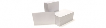 Standard Card Size - 3 3/8" X 2 1/8" PVC 30 mil thickness w/ Lanyard Hole Punch 