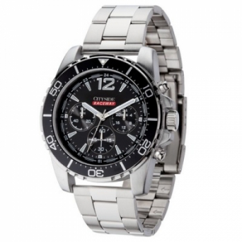 Watch Creations Unisex Chronograph Watch w/ Steel Bracelet