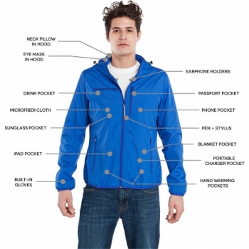 Travel Jacket - 15 features 