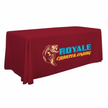 6' Economy Table Throw (Full-Color Thermal Imprint)