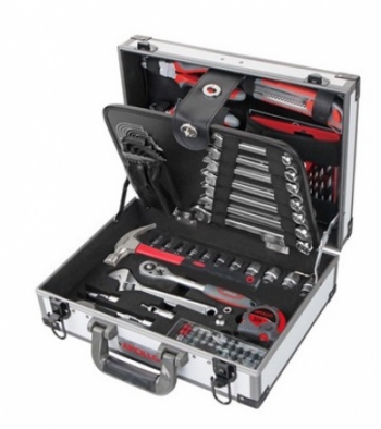 96 Piece Deluxe General Tool Set in Aluminum Case