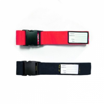 Polyester Luggage Belt/ Travel Strap W/ A Label