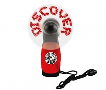 Custom USB LED Message Fan with up to six programmable lines of messages