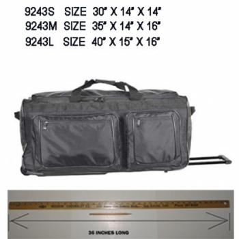 Max Load Ballistic Wheeled Duffel Bag (Large)
