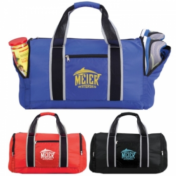 Mesh Handle Foldable Duffel
