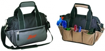 "Deluxe tool duffel bag.600D polyester w/heavy vinyl backing