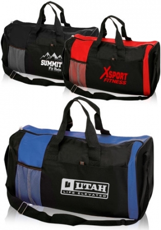 Hoop Duffel Bags - 18"W x 9"H