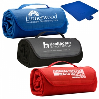 ‘Ready To Roll’ Roll Up Fleece Blanket