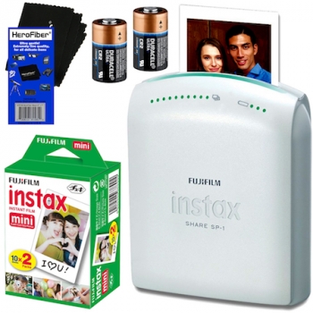FUJI Instax Share SP-2 Mobile Phone Printer Bundle