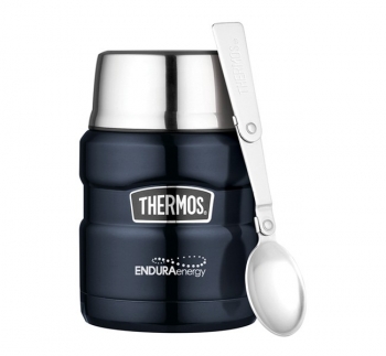 Thermos® Stainless King™  Food Jar with Spoon - 16 Oz.
