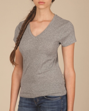 Alternative - Ladies' 1x1 Baby Rib V-Neck T-Shirt -
