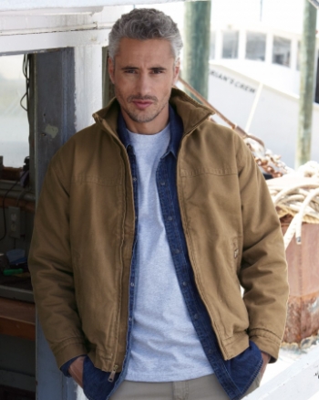 DRI DUCK - Maverick Boulder Cloth Jacket with Blanket Lining -