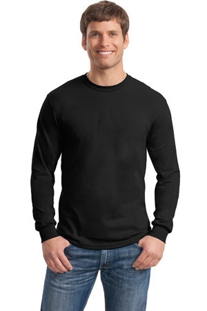 Gildan - Heavy Cotton 100% Cotton Long Sleeve T-Shirt.
