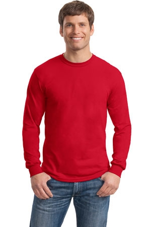 Gildan - DryBlend 50 Cotton/50 DryBlend Poly Long Sleeve T-Shirt.