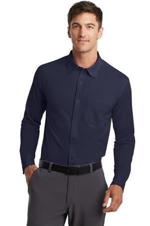 Port Authority Dimension Knit Dress Shirt.