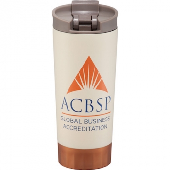 Cutter&Buck® Bainbridge Copper Vacuum Tumbler 16 oz
