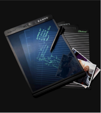 BOOGIE BOARD® BLACKBOARD™ SMART SCAN REUSABLE NOTEBOOK - NOTE SIZE