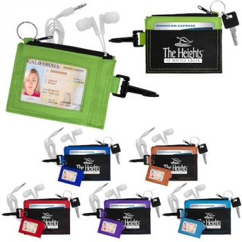 Ear Buds in Travel Wallet