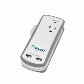 Tamboti Travel Surge Protector & USB Charger
