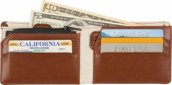 Mea Huna Cotton Bi-Fold Travel Wallet