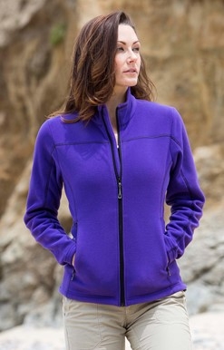 LADIES MONTARA CONTRAST STITCH FLEECE