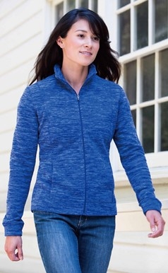 CASCADE LADIES MARLED FLEECE JACKE