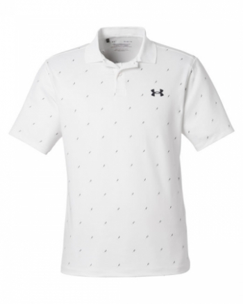 UNDER ARMOUR Men's 3.0 Printed Performance Polo