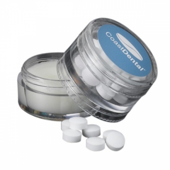 Natural Lip Moisturizer and Mint Container