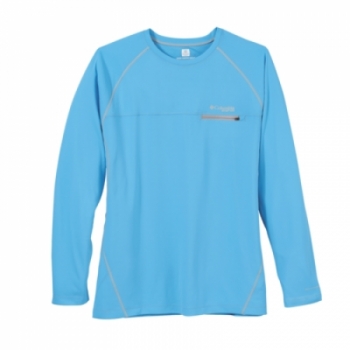 Columbia Men's Cool Catch Tech Zero Long Sleeve Crewneck Tee