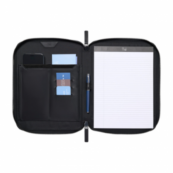 Travis & Wells Envoy Executive Zipper Close Padfolio