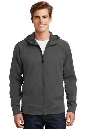 Sport-Tek Rival Tech Fleece Full-Zip Hooded Jacket.