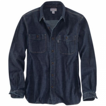 Carhartt Men's Rugged Flex Patten Denim Shirt