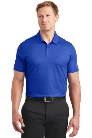 Nike Golf Dri-FIT Embossed Tri-Blade Polo.