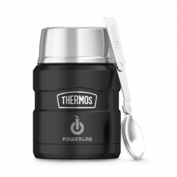 Thermos® Stainless King™ Food Jar with Spoon - 16 Oz.