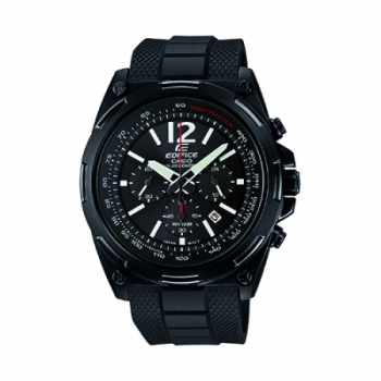 Edifice Tough Solar Multi Dial Watch, Black