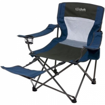 Foldable Chair w/Foot Rest