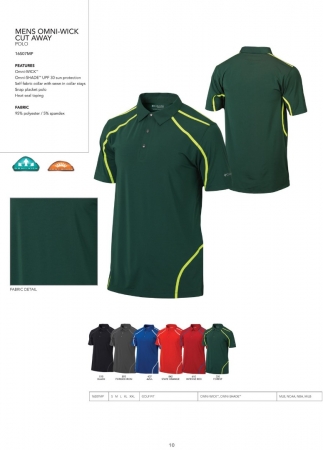 Columbia Omni Wick Cut Away Men's Polo Shirt - Blank